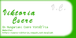 viktoria csere business card